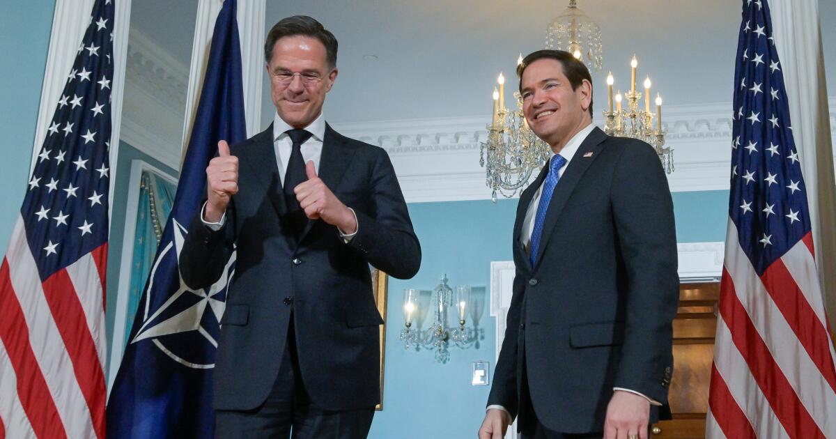 Rutte the 'Trump whisperer' faces a fresh test as Trump turns on NATO over Iran