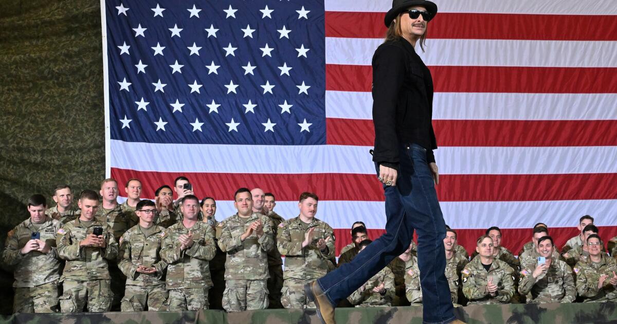 Army suspends 2 copter crews who flew near Kid Rock's Nashville home