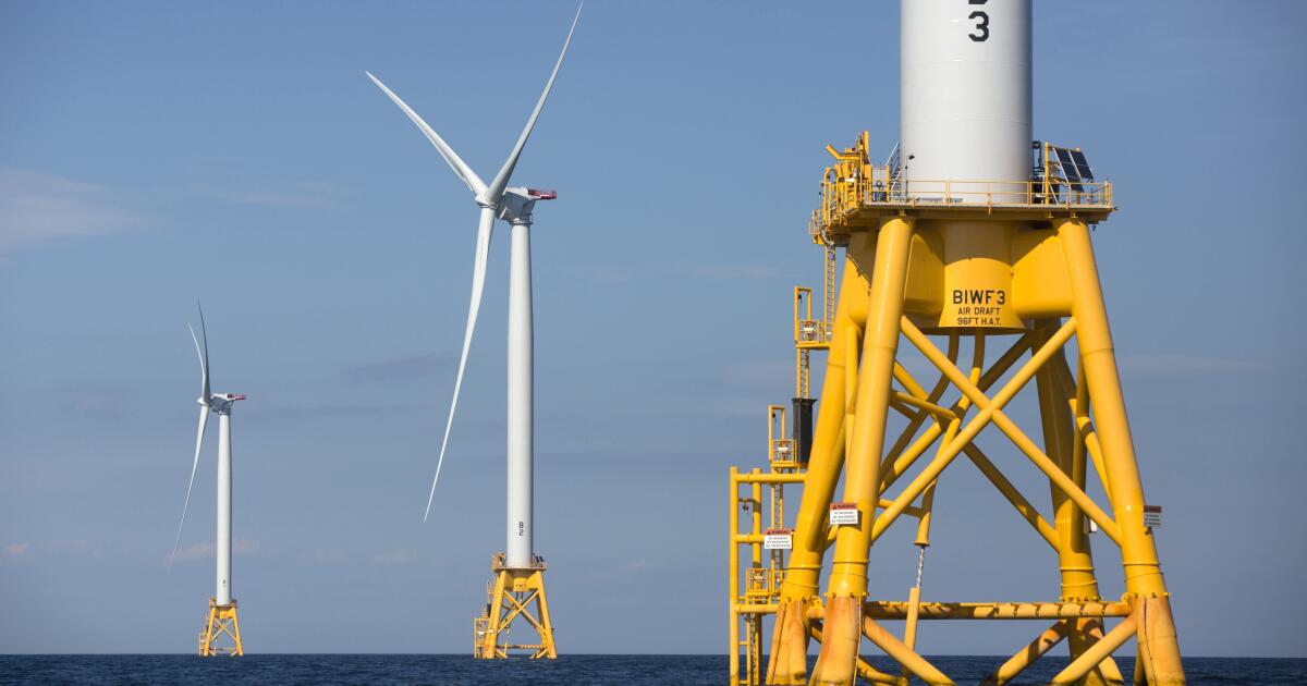 Trump administration pays wind developer to walk away from California offshore lease
