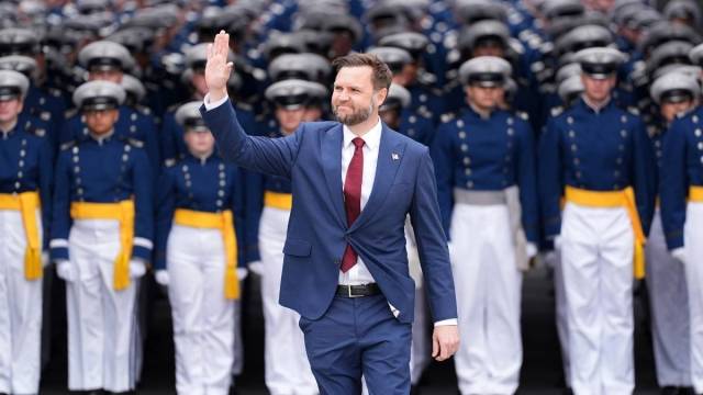 JD Vance Tells Air Force Graduates: ‘I’m the Vice President, You Can’t Boo Me’