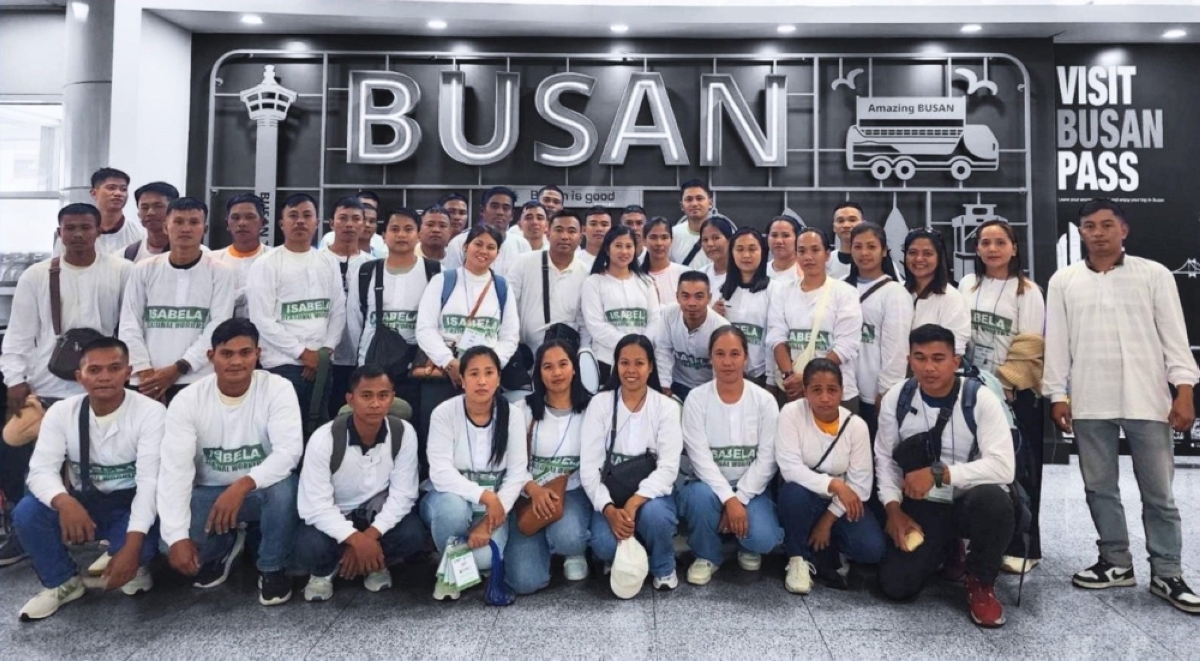 250 Isabela farmers deployed for seasonal work in South Korea