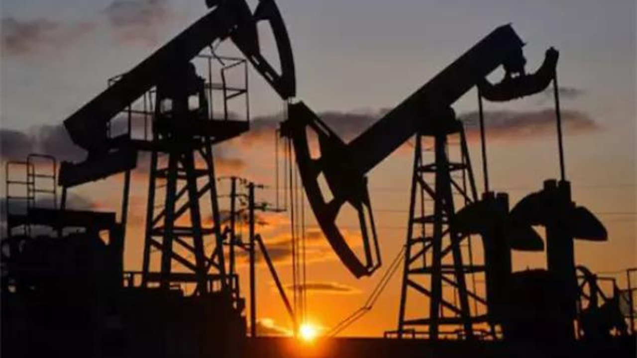 <p>On the Multi Commodity Exchange, crude oil futures for the June delivery slipped by ₹ 49, or 0.56 per cent, to ₹ 8,720 per barrel in a business turnover of 4,755 lots.</p>