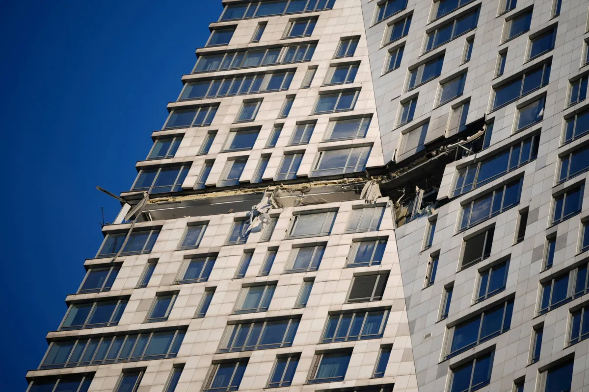Ukrainian Drone Hits Upscale Moscow Highrise in Rare Attack