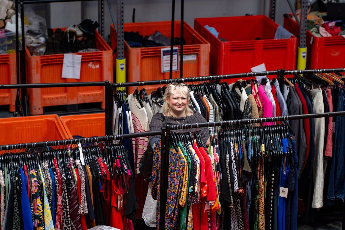 Holly Warren gets a closer look at the sorting facilities in Vision Ireland’s Naas warehouse