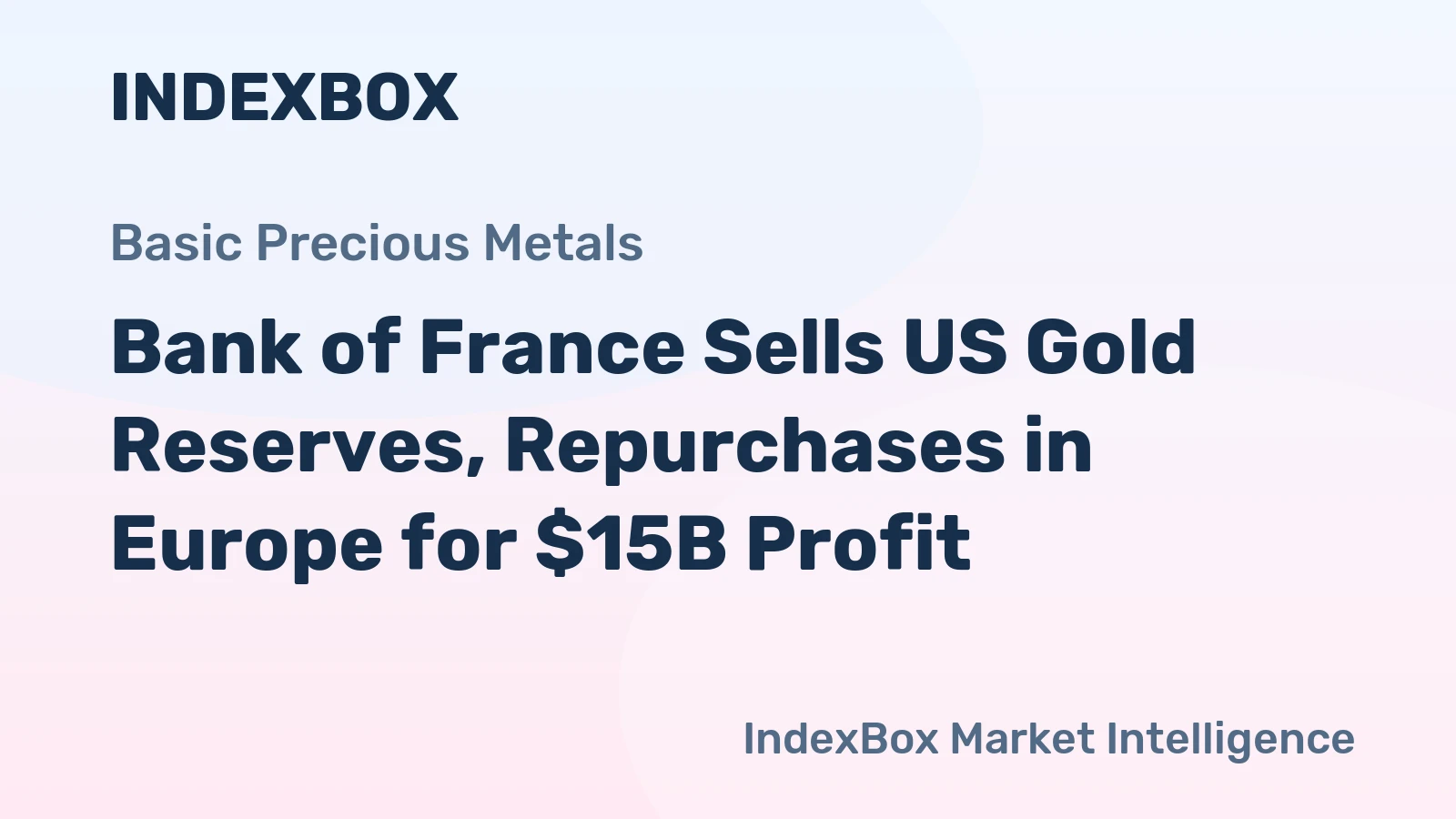 Gold Market Update: Central Bank Shifts, Copper Outlook, and BRICS+ Demand | April 2026 - News and Statistics