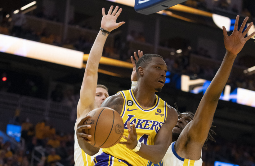 FORMER NBA guard Lonnie Walker IV, shown here during his time with the Los Angeles Lakers, brings his scoring punch and playoff experience to Maccabi Tel Aviv.