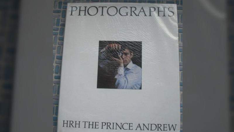 Then-Prince Andrew published a photography book titled 'Photographs' in 1995.AMAZON UK