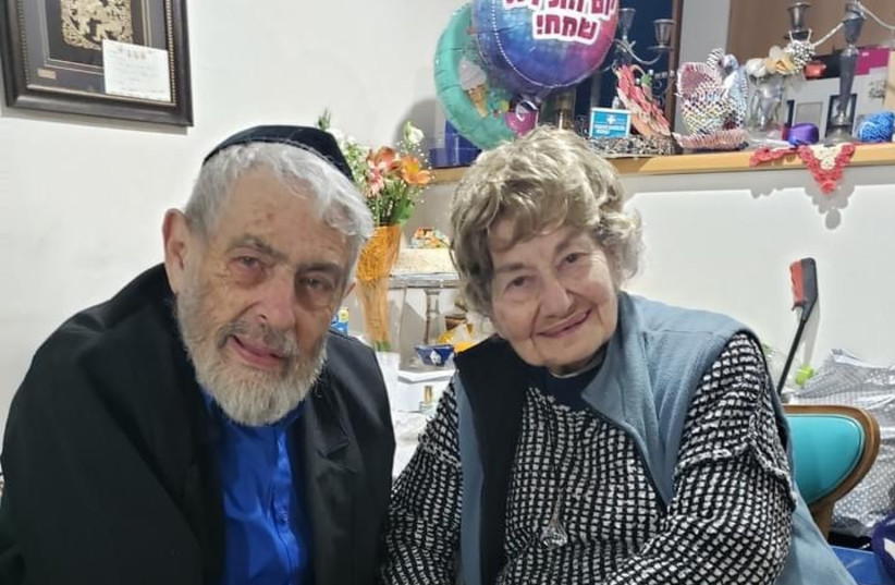 Always together, with husband, Yehoshua.