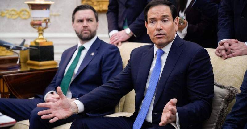 Insiders claim J.D. Vance and Marco Rubio are quietly competing behind closed doors. MEGA