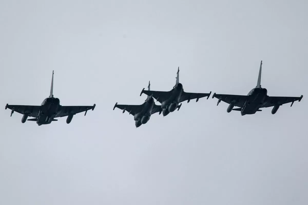 NATO fighter jets scrambled from Lithuania after drone reports in Latvia