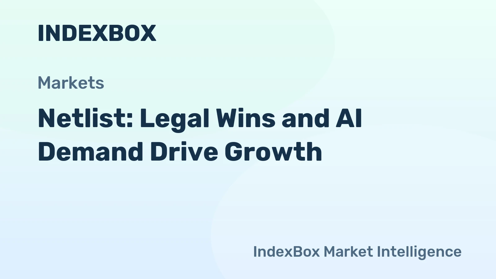Netlist Stock Analysis: Legal Wins and AI Demand Drive Growth in 2026 - News and Statistics