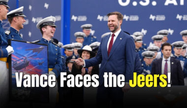 Vice President JD Vance Tells Air Force Graduates They ‘Can’t Boo’ Him During Commencement Speech