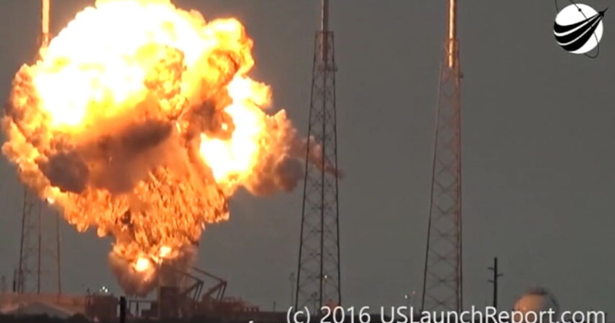 Florida Space Coast rocket explosion recalls SpaceX Falcon 9 pre-launch fireball incident