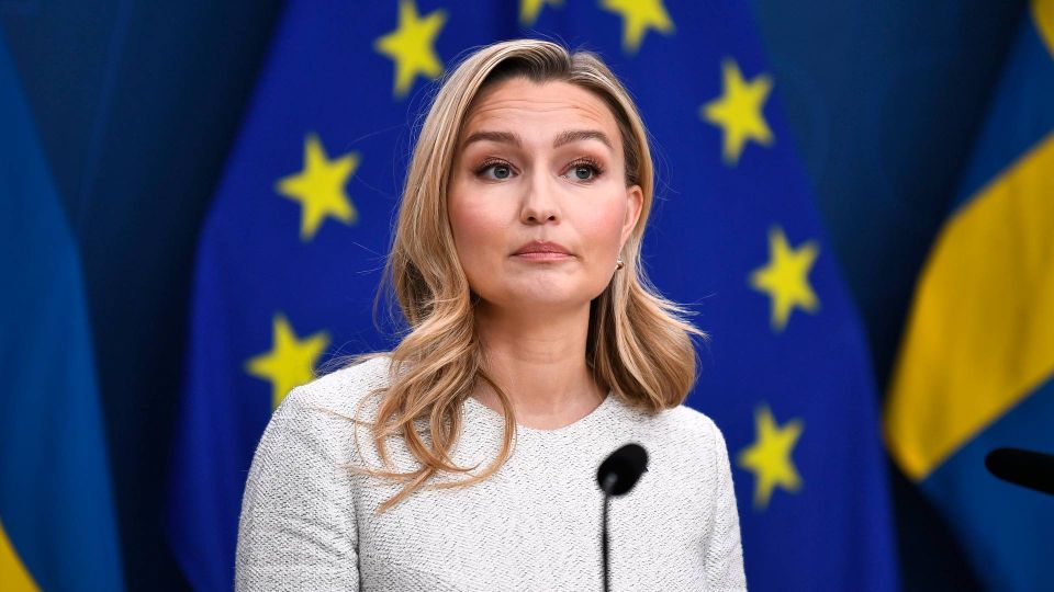 Swedish Energy Minister Ebba Busch.