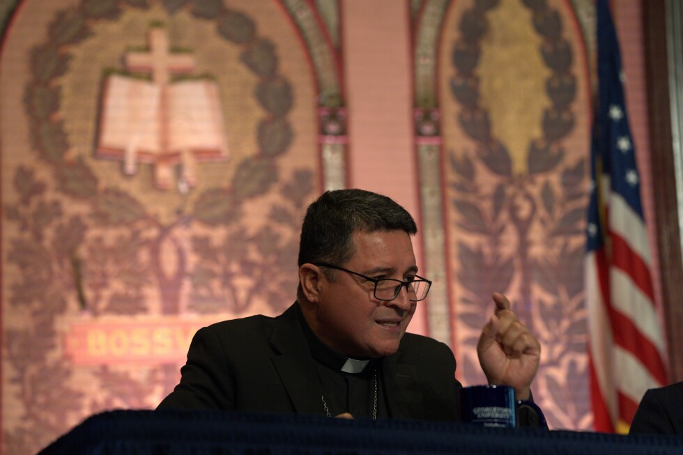 Trump critic who fled El Salvador as a teen named West Virginia Roman Catholic bishop