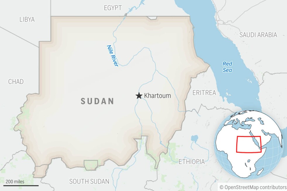 Drone strike on a busy market in Sudan kills 28, says rights group