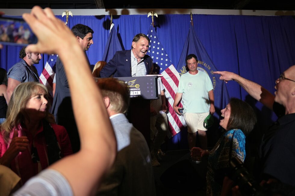 Trump's influence sways in Kentucky GOP primary as US Rep. Massie beaten by Gallrein