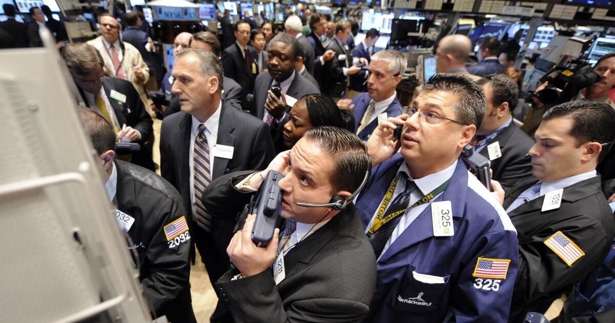 Stocks gain ground, adding to their records, as Dell soars