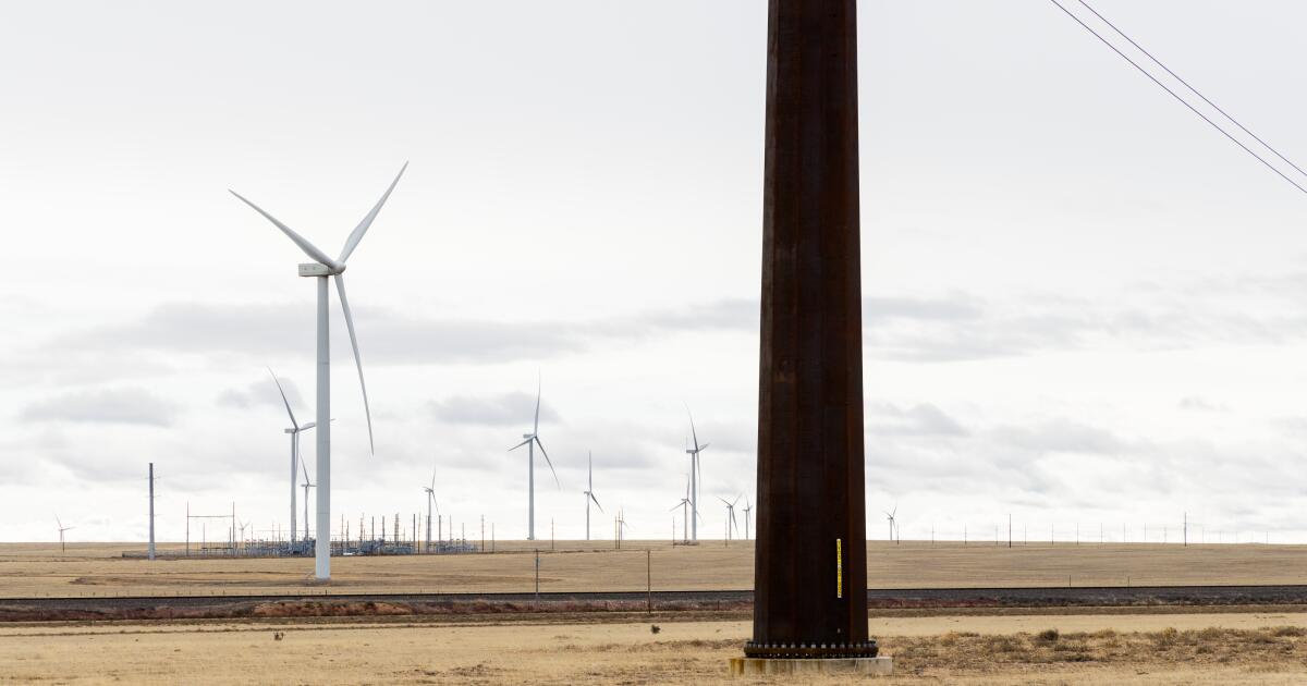 Biggest U.S. wind project yet is set to go online next month