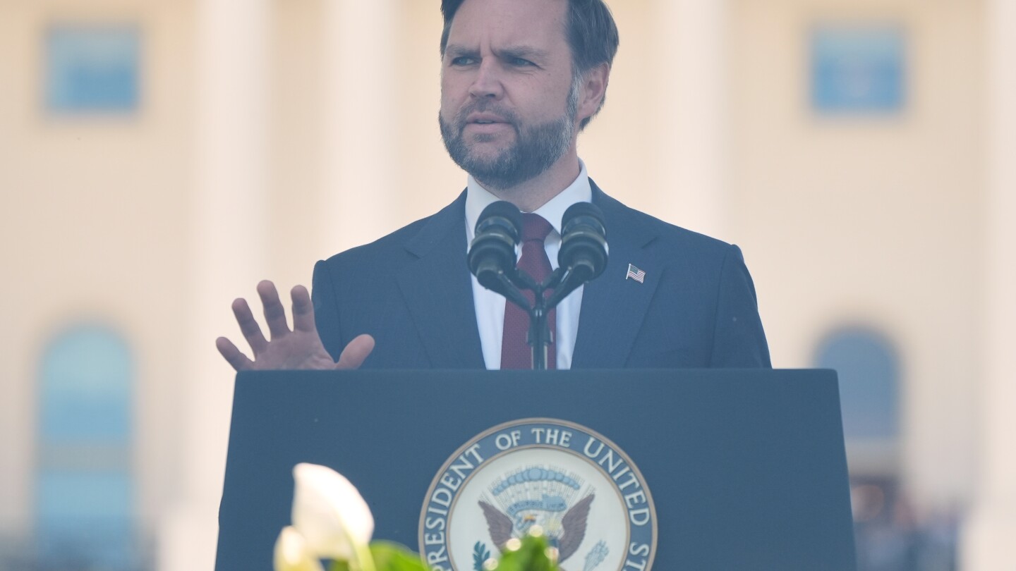 Vice President Vance speaks at 2026 Peace Officers’ Memorial Service