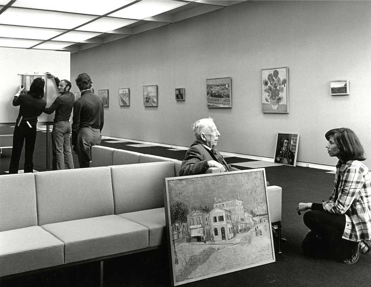 van gogh nephew van gogh museum opening 1973