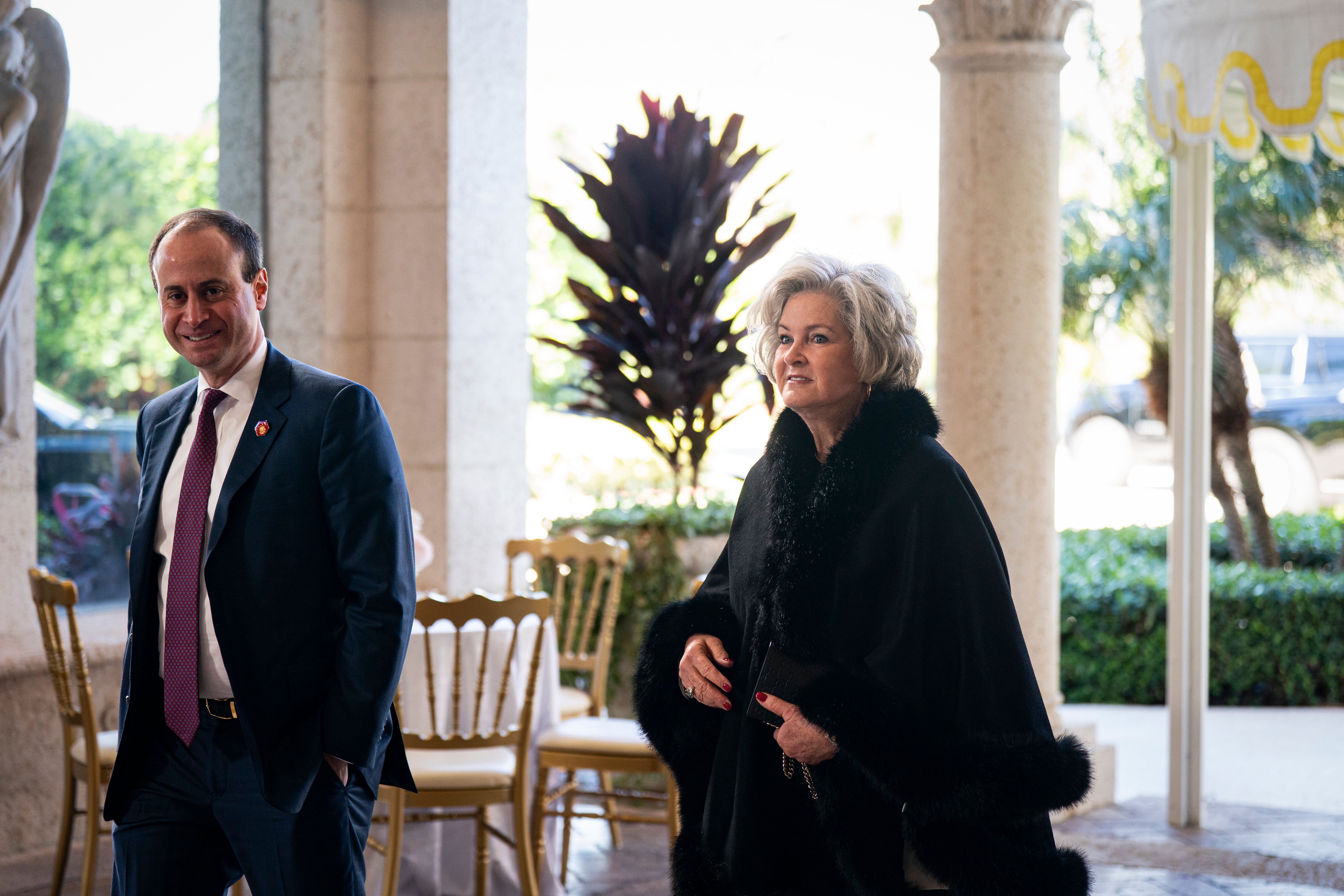 White House staff secretary Will Scharf, left, and chief of staff Susie Wiles reportedly pushed back on the use of the Insurrection Act, fearing legal challenges and mission creep in the president’s immigration enforcement blitz