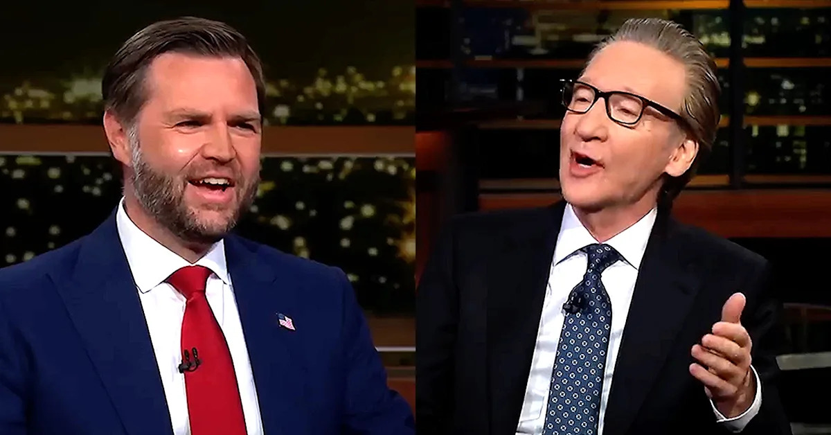 Bill Maher Roasts JD Vance To His Face For Saying ‘The View’ Was Tougher Than Iran
