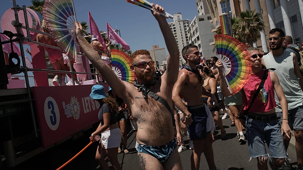 Israelis celebrate first Pride Parade in Tel Aviv since October 7 attack