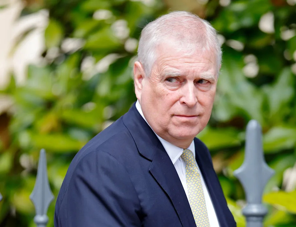 Ex-Prince Andrew on April 20, 2025.Credit: Getty Images