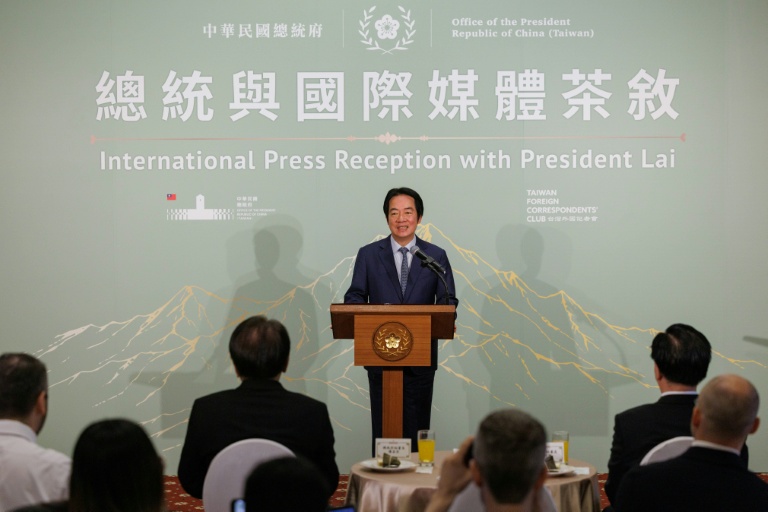 Taiwan president says hopes for $14 bn US arms sale 'as soon as possible'