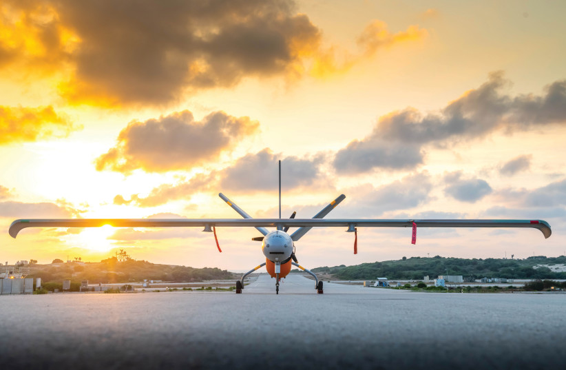IDF Hermes 450 Zik drone.