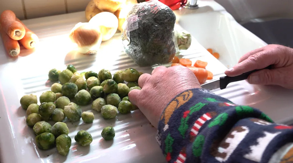 He estimates he has eaten one and a half million Brussels sprouts over the years