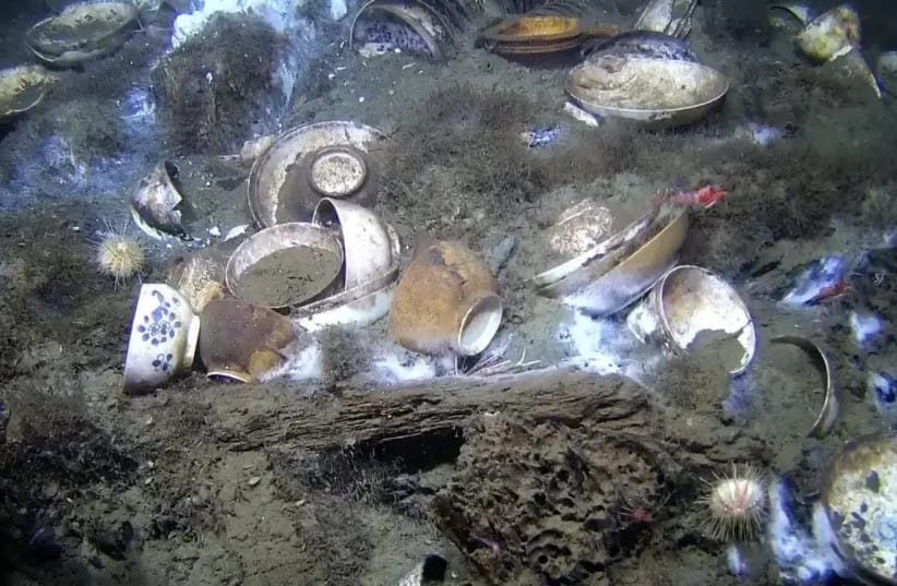Chinese porcelain discovered in 18th century shipwreck in Norway, June 3, 2026.