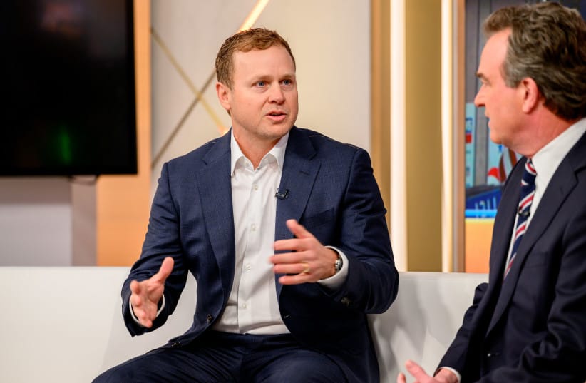 NEW YORK, NEW YORK - JANUARY 28: TV personality and Los Angeles mayoral candidate Spencer Pratt visits ''Fox & Friends'' at Fox News Channel Studios on January 28, 2026 in New York City.