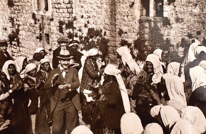 A.O. Freedman in Jerusalem, c. 1921.