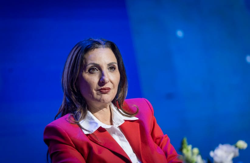 Fleur Hassan-Nahoum attends the FOZ Ambassadors Summit in Jerusalem, December 7, 2025.