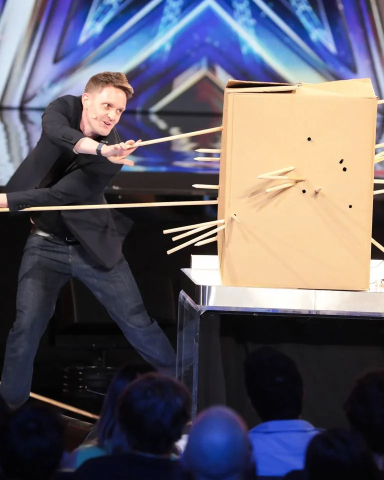 'America's Got Talent' illusionists Young and StrangeCredit: Chris Haston/NBC