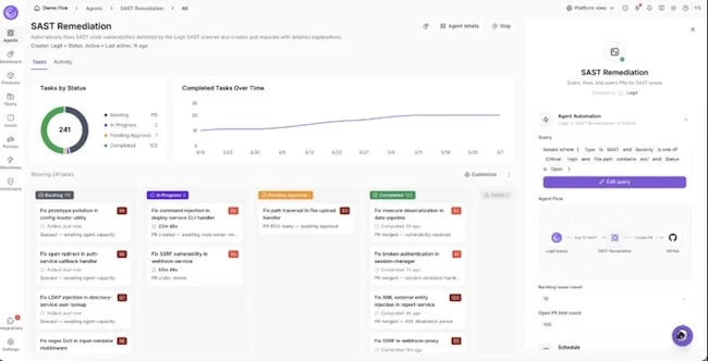 SAST remediation agent infosec products June 2026