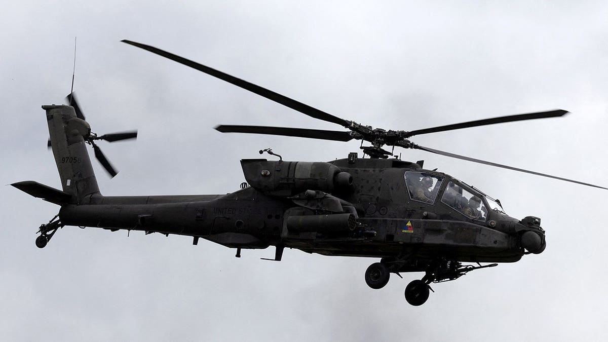 U.S. Army AH-64D Apache helicopter