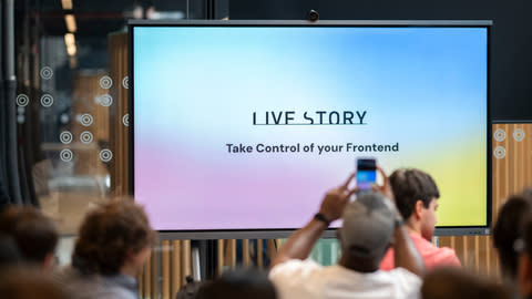 Live Story is a Milan-based no-code frontend creative platform