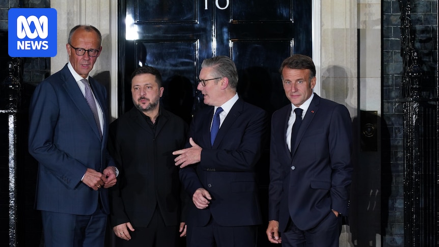 UK, France and Germany back Zelenskyy's call for meeting with Putin