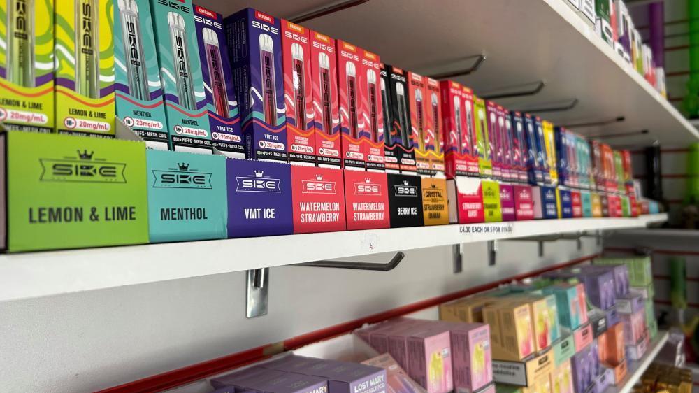 Seven Nottingham shops sold vapes to children