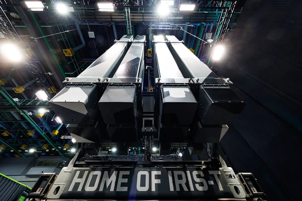 Estonia takes delivery of first of three German Iris-T defence systems