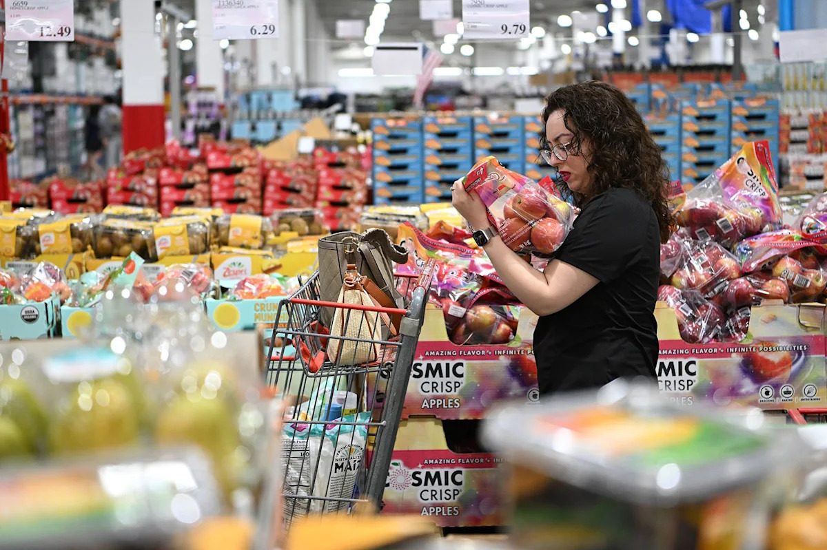 Inflation report could fuel concerns over higher interest rates, even as oil prices fall