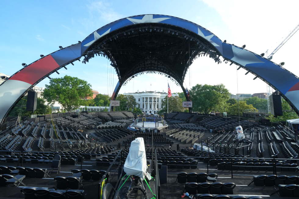 Trump's 80th birthday present: UFC fights at the White House