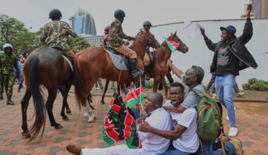 Kenya police detain hundreds on anniversary of bloody protest