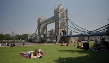 European heatwave triggers health warnings from London to Milan as temperatures rise even higher