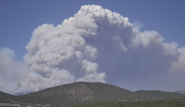 Critical fire weather in Utah fuels largest blaze in the US
