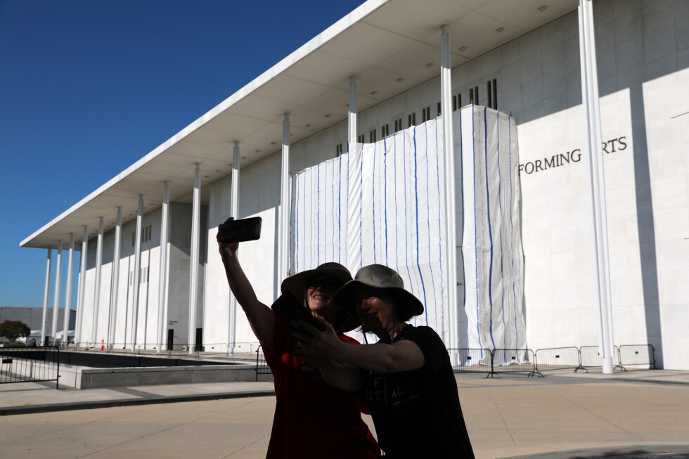 Trump's name is gone from the Kennedy Center's facade, official says