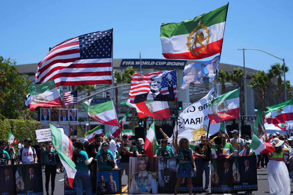 Iran's World Cup match brings out protesters and supporters in US